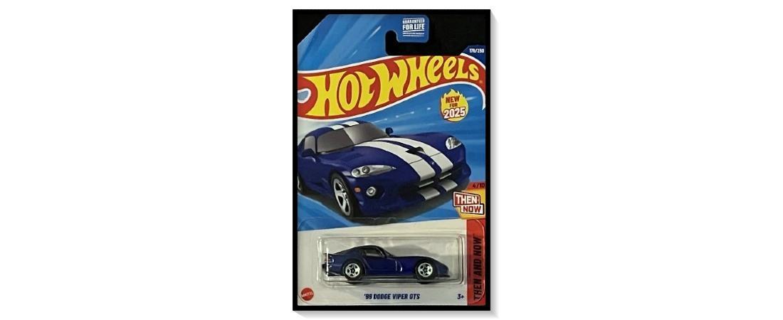 2025 Hot Wheels Mainline '96 Dodge Viper GTS #176/#250