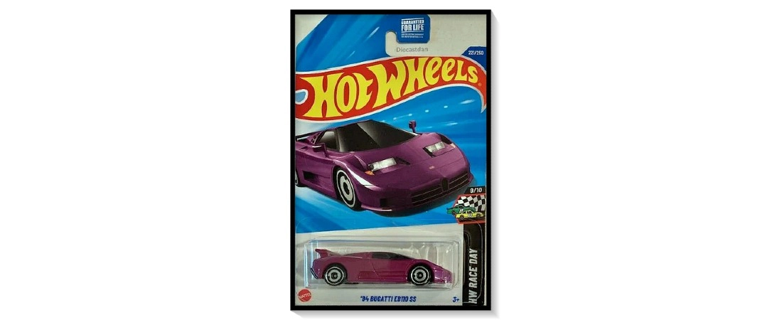 2025 Hot Wheels Mainline '94 Bugatti EB110 SS #221/#250