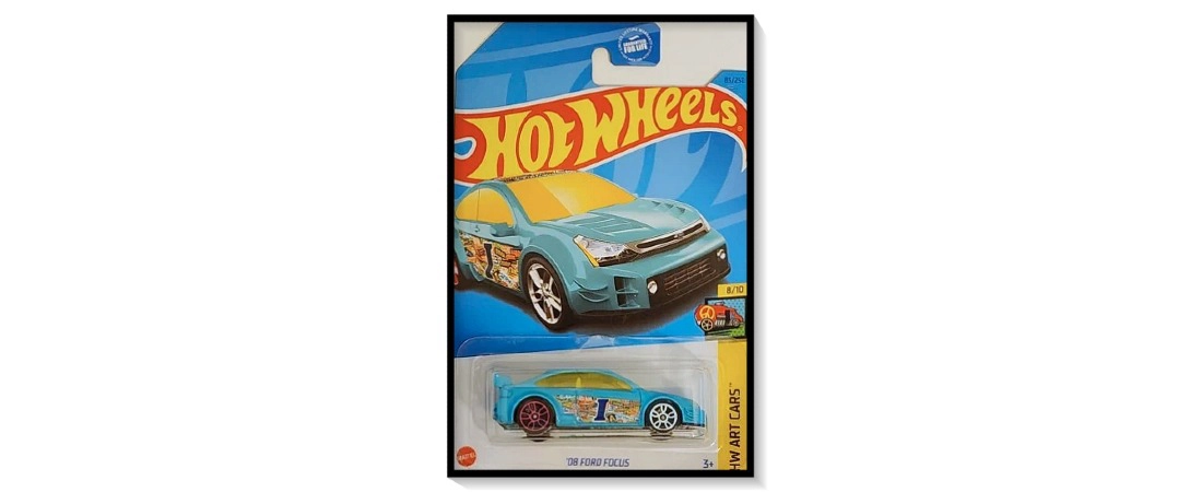 2023 Hot Wheels Mainline '08 Ford Focus #83/#250