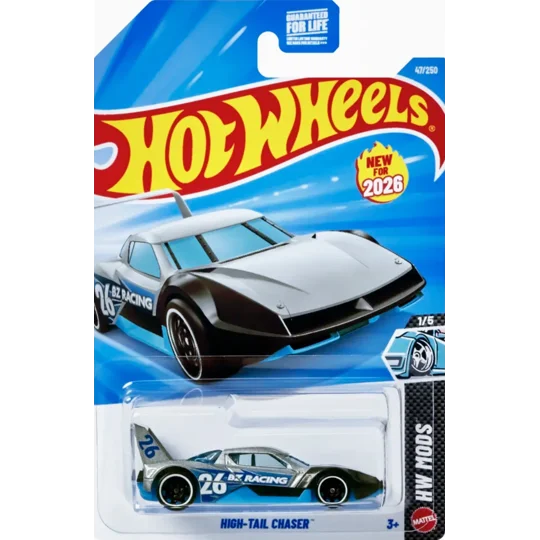 2026 Hot Wheels Mainline High-Tail Chaser [Grey] #47/#250