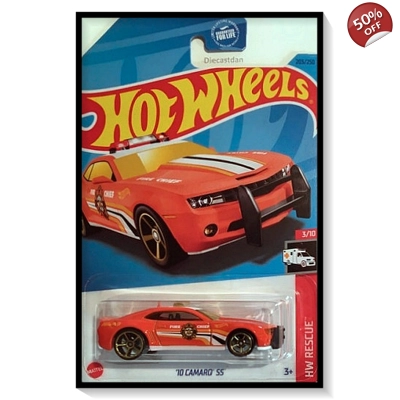 2023 Hot Wheels Mainline ’10 Camaro SS (HW Rescue) #203/#250