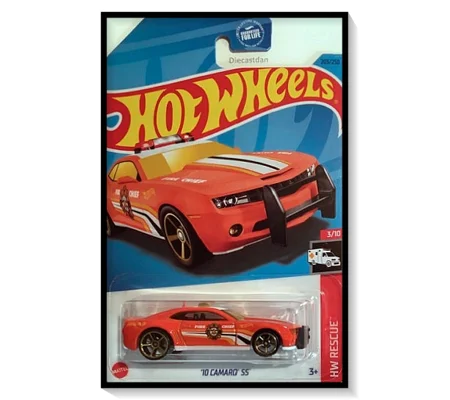 2023 Hot Wheels Mainline ’10 Camaro SS (HW Rescue) #203/#250