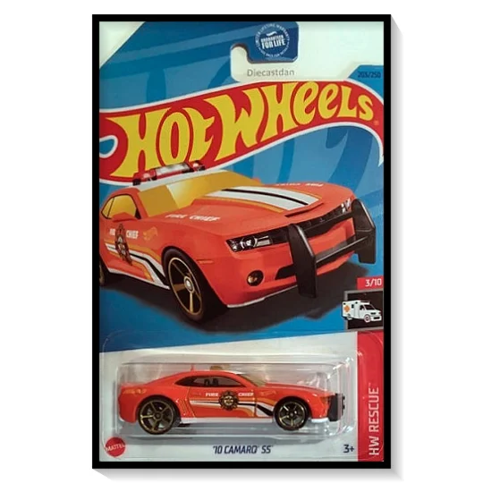 2023 Hot Wheels Mainline ’10 Camaro SS (HW Rescue) #203/#250