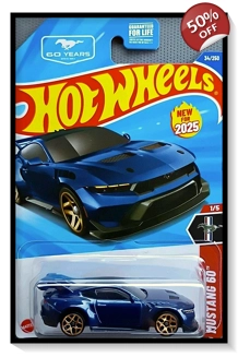 2025 Hot Wheels Mainline Ford Mustang GTD #34/#250