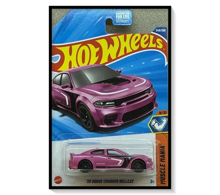 2025 Hot Wheels Mainline '20 Dodge Charger Hellcat #240/#250