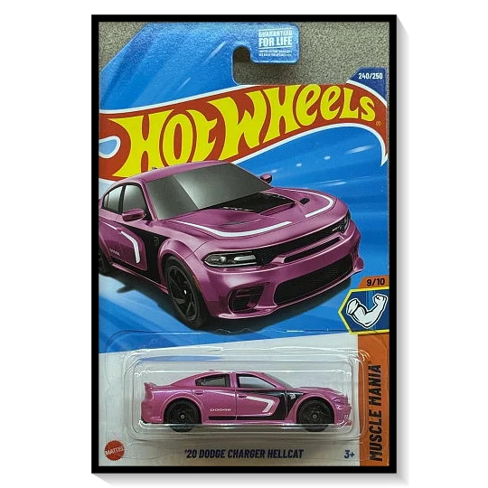 2025 Hot Wheels Mainline '20 Dodge Charger Hellcat #240/#250