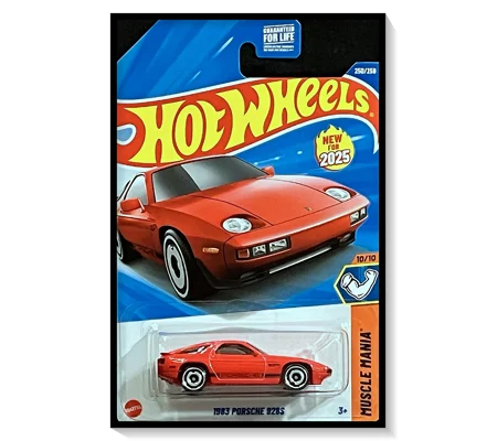 2025 Hot Wheels Mainline 1983 Porsche 928S #250/#250