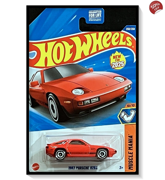 2025 Hot Wheels Mainline 1983 Porsche 928S #250/#250