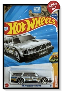 2025 Hot Wheels Mainline Volvo 240 Drift Wagon #227/#250