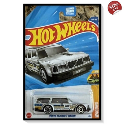 2025 Hot Wheels Mainline Volvo 240 Drift Wagon #227/#250