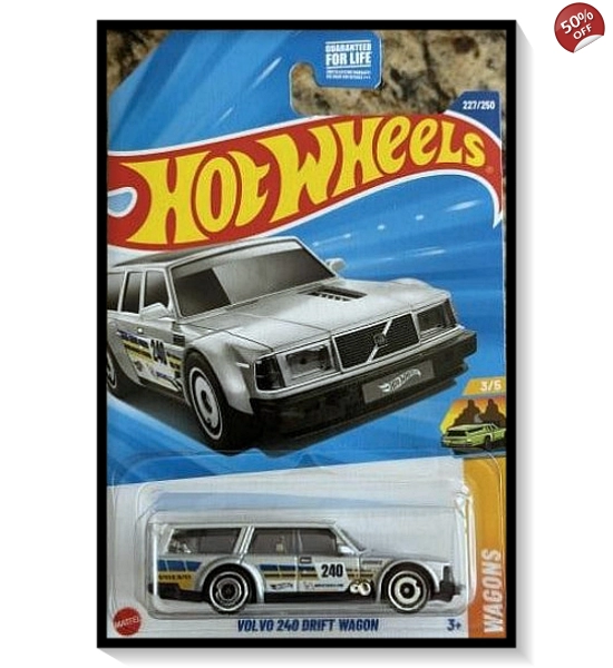 2025 Hot Wheels Mainline Volvo 240 Drift Wagon #227/#250