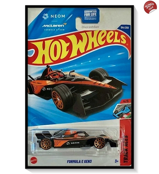 2025 Hot Wheels Mainline Formula E Gen3 #194/#250