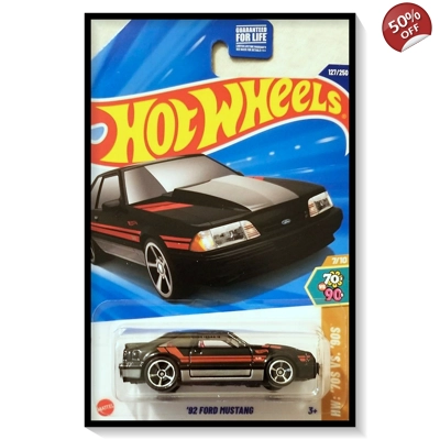 2025 Hot Wheels Mainline '92 Ford Mustang #127/#250