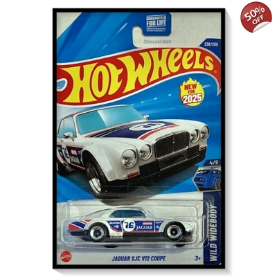 2025 Hot Wheels Mainline Jaguar XJC V12 Coupe #238/#250