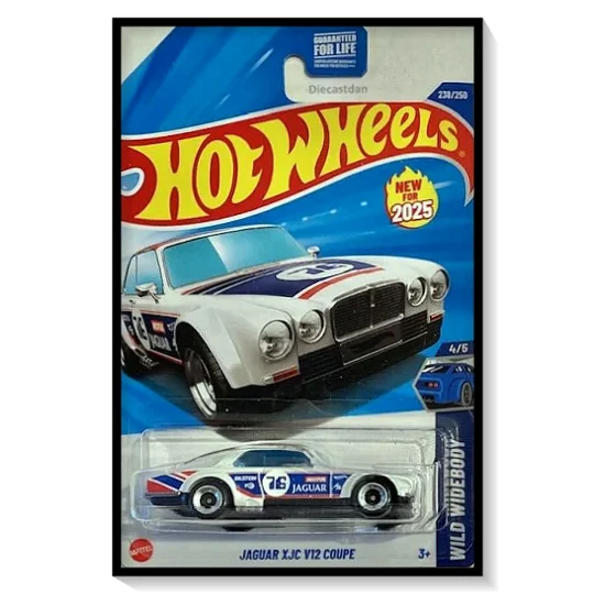 2025 Hot Wheels Mainline Jaguar XJC V12 Coupe #238/#250
