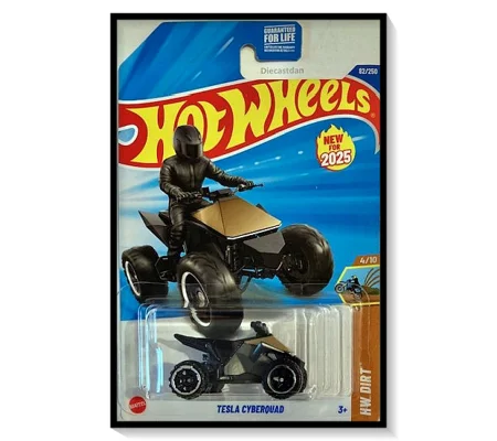 2025 Hot Wheels Mainline Tesla Cyberquad #82/#250