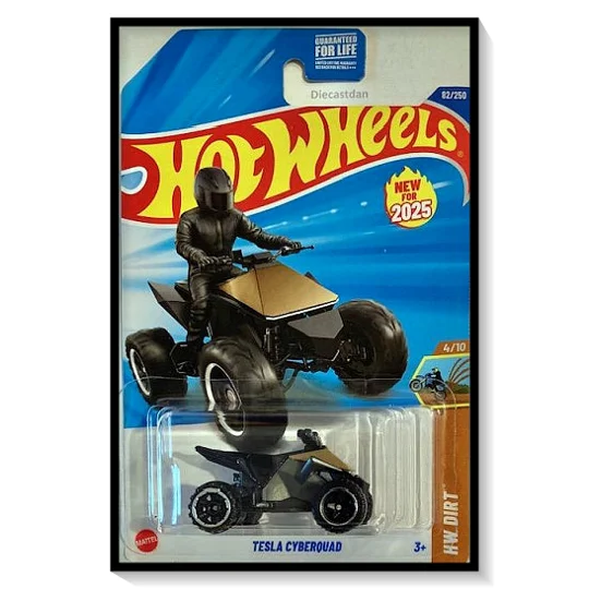 2025 Hot Wheels Mainline Tesla Cyberquad #82/#250