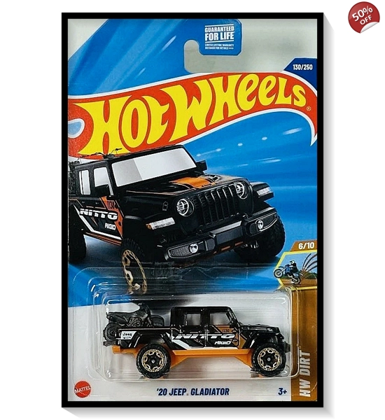 2025 Hot Wheels Mainline '20 Jeep Gladiator #130/#250