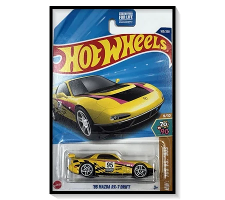 2025 Hot Wheels Mainline '95 Mazda RX-7 Drift #163/#250