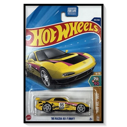 2025 Hot Wheels Mainline '95 Mazda RX-7 Drift #163/#250