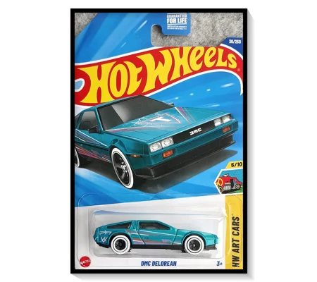 2025 Hot Wheels Mainline DMC Delorean [Turquoise Metallic] #36/#250
