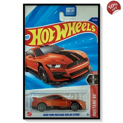 2025 Hot Wheels Mainline 2020 Ford Mustang Shelby GT500 #73/#250