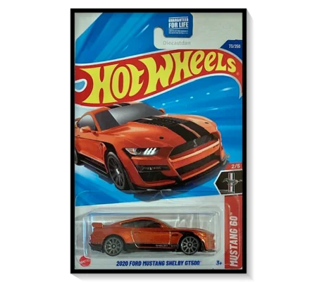 2025 Hot Wheels Mainline 2020 Ford Mustang Shelby GT500 #73/#250