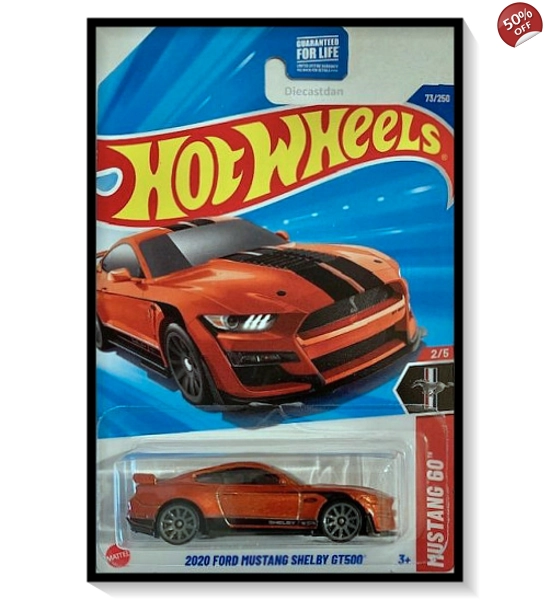 2025 Hot Wheels Mainline 2020 Ford Mustang Shelby GT500 #73/#250