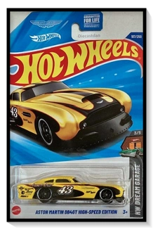2025 Hot Wheels Mainline Aston Martin DB4GT High-Speed Edition #107/#250