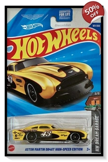 2025 Hot Wheels Mainline Aston Martin DB4GT High-Speed Edition #107/#250