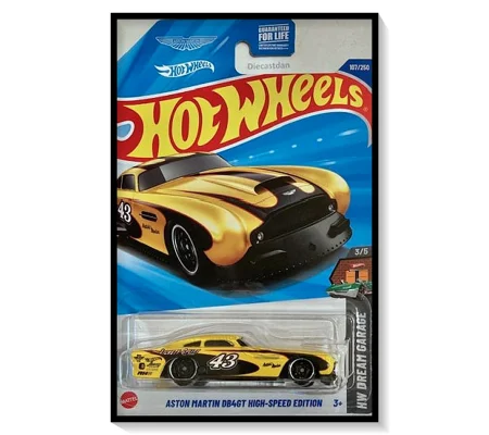 2025 Hot Wheels Mainline Aston Martin DB4GT High-Speed Edition #107/#250