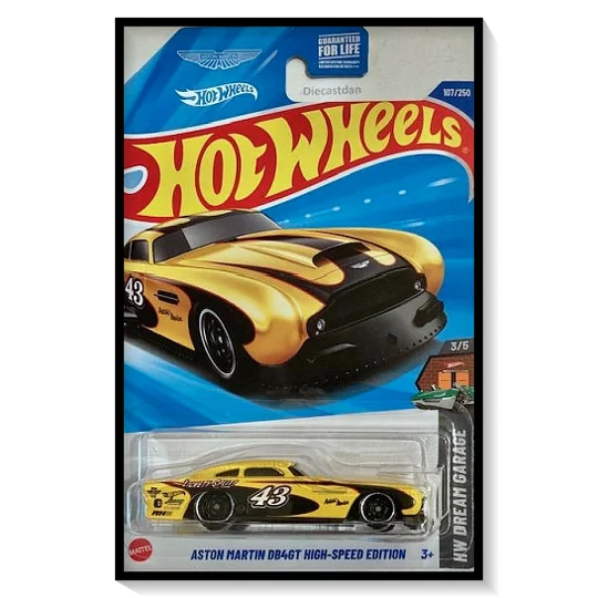 2025 Hot Wheels Mainline Aston Martin DB4GT High-Speed Edition #107/#250
