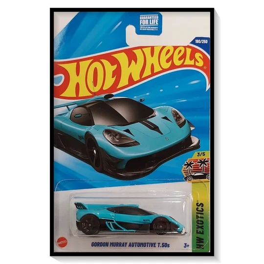 2025 Hot Wheels Mainline Gordon Murray Automotive T.50s #190/#250