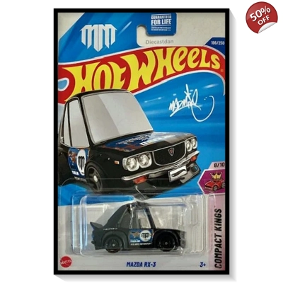 2025 Hot Wheels Mainline Mazda RX-3 #196/#250