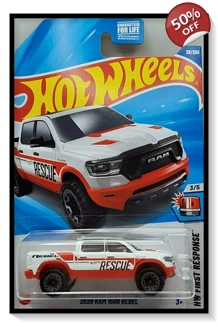 2025 Hot Wheels Mainline 2020 RAM 1500 Rebel #39/#250