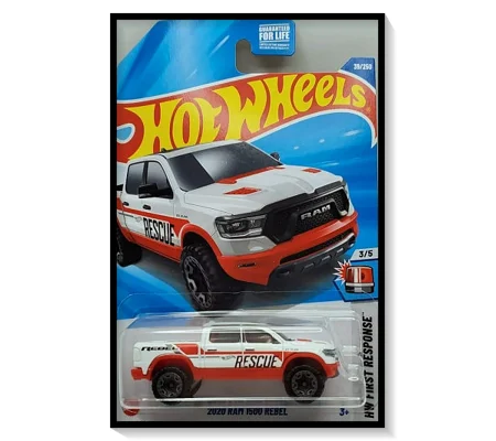 2025 Hot Wheels Mainline 2020 RAM 1500 Rebel #39/#250