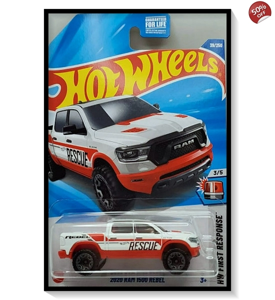 2025 Hot Wheels Mainline 2020 RAM 1500 Rebel #39/#250
