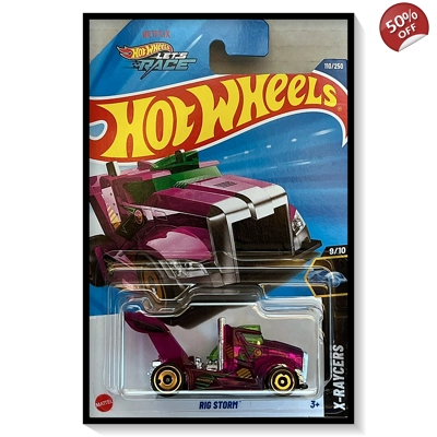2025 Hot Wheels Rig Storm (Treasure Hunt) #110/#250