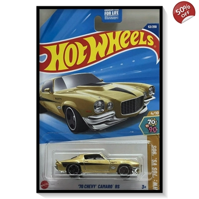 2025 Hot Wheels Mainline '70 Chevy Camaro RS #53/#250