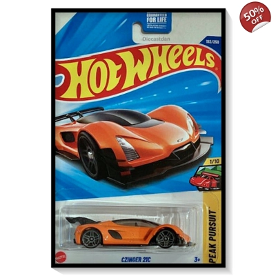 2025 Hot Wheels Mainline Czinger 21C #192/#250