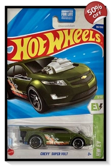 2025 Hot Wheels Mainline Chevy Super Volt #101/#250