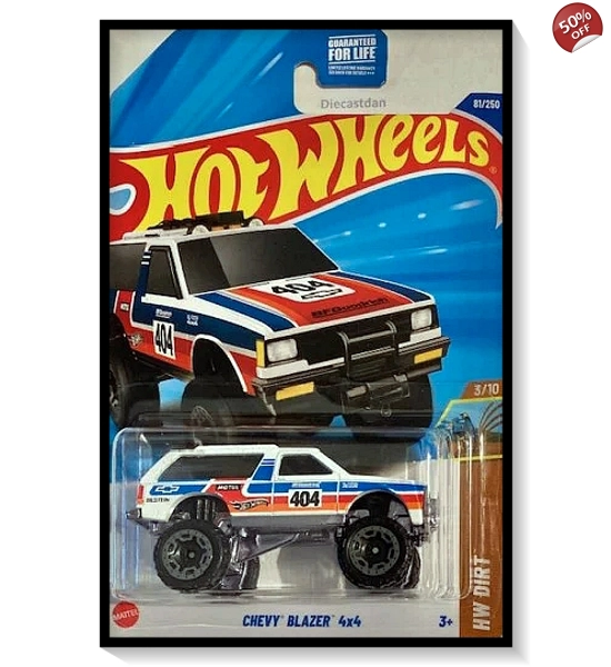 2025 Hot Wheels Mainline Chevy Blazer 4X4 #81/#250