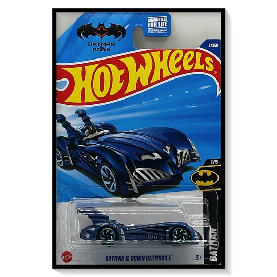 2025 Hot Wheels Mainline Batman & Robin Batmobile #2/#250