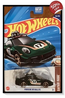 2025 Hot Wheels Mainline Porsche 911 Rallye #154/#250