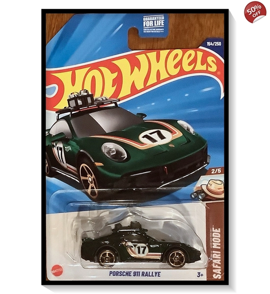 2025 Hot Wheels Mainline Porsche 911 Rallye #154/#250