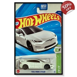 2025 Hot Wheels Mainline Tesla Model S Plaid #9/#250
