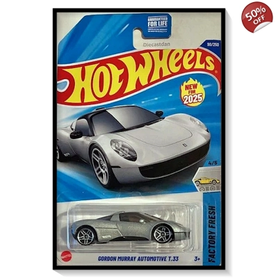 2025 Hot Wheels Mainline Gordon Murray Automotive T.33 #90/#250