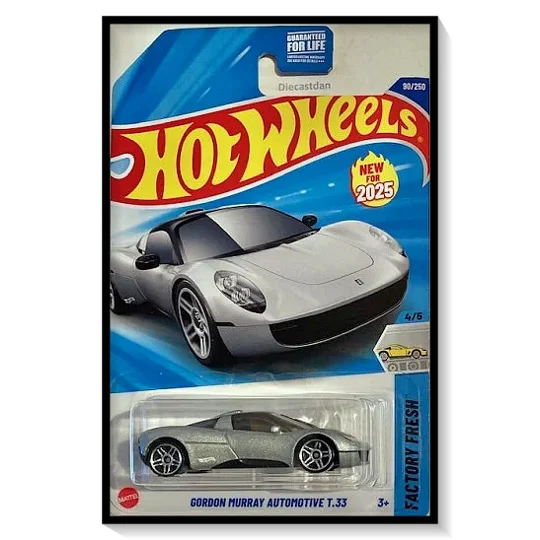 2025 Hot Wheels Mainline Gordon Murray Automotive T.33 #90/#250