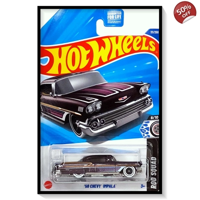 2025 Hot Wheels Mainline '58 Chevy Impala #111/#250