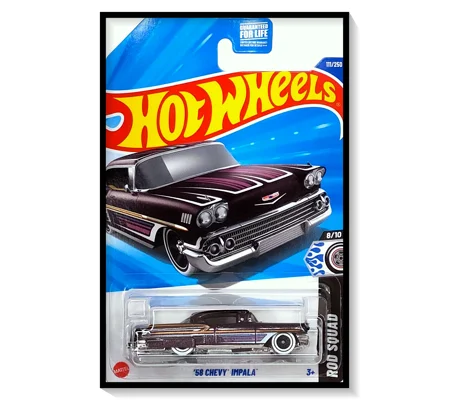 2025 Hot Wheels Mainline '58 Chevy Impala #111/#250